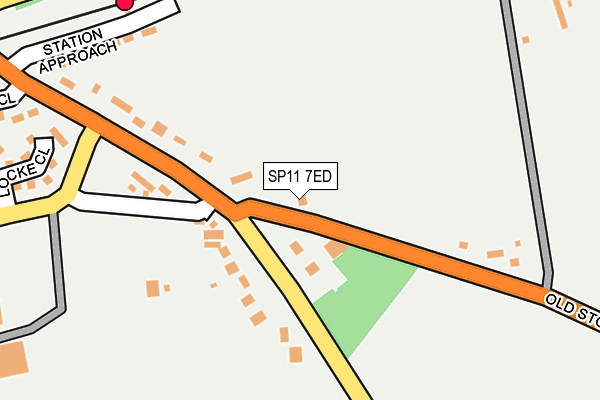 SP11 7ED map - OS OpenMap – Local (Ordnance Survey) SP11 7ED map - OS OpenMap – Local (Ordnance Survey)