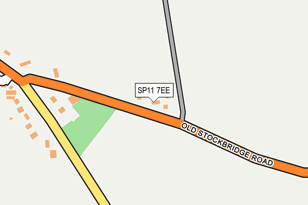 SP11 7EE map - OS OpenMap – Local (Ordnance Survey) SP11 7EE map - OS OpenMap – Local (Ordnance Survey)