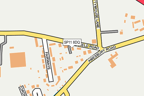 SP11 8DQ map - OS OpenMap – Local (Ordnance Survey) SP11 8DQ map - OS OpenMap – Local (Ordnance Survey)