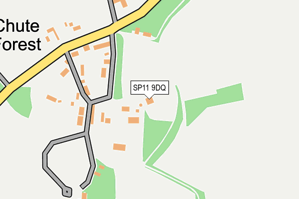 SP11 9DQ map - OS OpenMap – Local (Ordnance Survey) SP11 9DQ map - OS OpenMap – Local (Ordnance Survey)