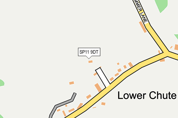 SP11 9DT map - OS OpenMap – Local (Ordnance Survey) SP11 9DT map - OS OpenMap – Local (Ordnance Survey)