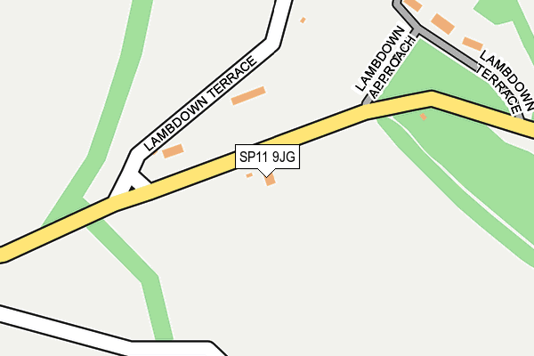 SP11 9JG map - OS OpenMap – Local (Ordnance Survey) SP11 9JG map - OS OpenMap – Local (Ordnance Survey)
