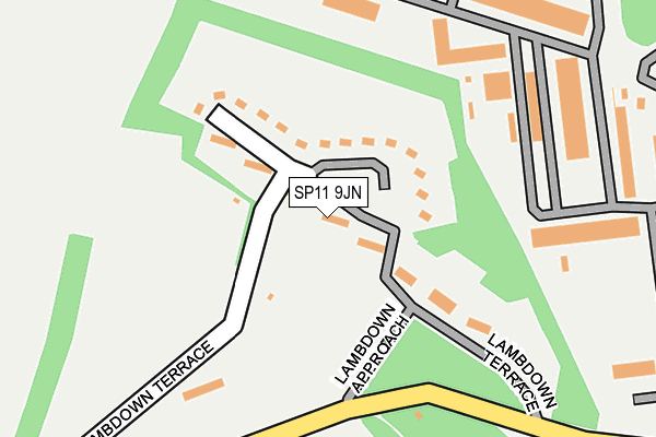 SP11 9JN map - OS OpenMap – Local (Ordnance Survey) SP11 9JN map - OS OpenMap – Local (Ordnance Survey)