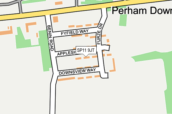 SP11 9JT map - OS OpenMap – Local (Ordnance Survey) SP11 9JT map - OS OpenMap – Local (Ordnance Survey)