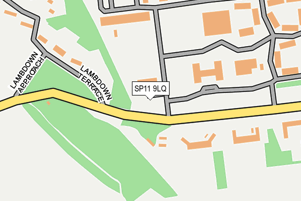 SP11 9LQ map - OS OpenMap – Local (Ordnance Survey) SP11 9LQ map - OS OpenMap – Local (Ordnance Survey)