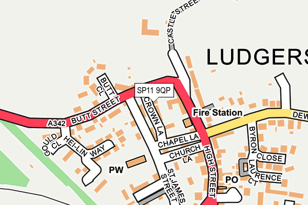 SP11 9QP map - OS OpenMap – Local (Ordnance Survey) SP11 9QP map - OS OpenMap – Local (Ordnance Survey)