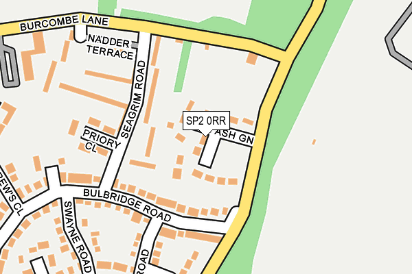 SP2 0RR map - OS OpenMap – Local (Ordnance Survey) SP2 0RR map - OS OpenMap – Local (Ordnance Survey)