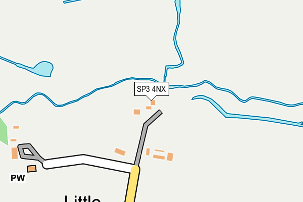 SP3 4NX map - OS OpenMap – Local (Ordnance Survey) SP3 4NX map - OS OpenMap – Local (Ordnance Survey)