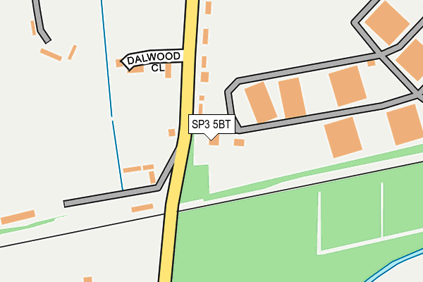 SP3 5BT map - OS OpenMap – Local (Ordnance Survey) SP3 5BT map - OS OpenMap – Local (Ordnance Survey)