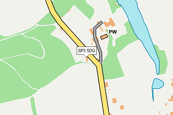 SP3 5DG map - OS OpenMap – Local (Ordnance Survey) SP3 5DG map - OS OpenMap – Local (Ordnance Survey)