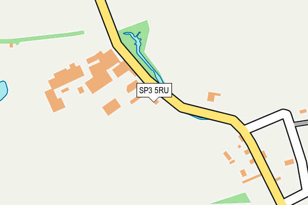 SP3 5RU map - OS OpenMap – Local (Ordnance Survey) SP3 5RU map - OS OpenMap – Local (Ordnance Survey)