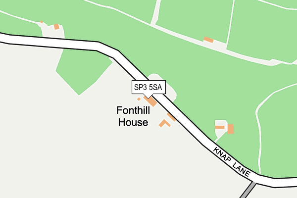 SP3 5SA map - OS OpenMap – Local (Ordnance Survey) SP3 5SA map - OS OpenMap – Local (Ordnance Survey)