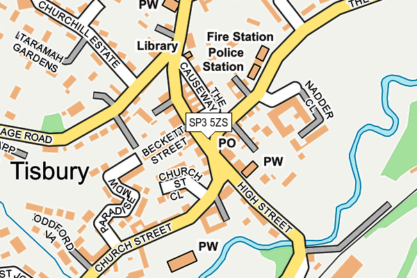 SP3 5ZS map - OS OpenMap – Local (Ordnance Survey) SP3 5ZS map - OS OpenMap – Local (Ordnance Survey)