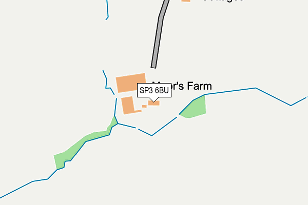 SP3 6BU map - OS OpenMap – Local (Ordnance Survey) SP3 6BU map - OS OpenMap – Local (Ordnance Survey)