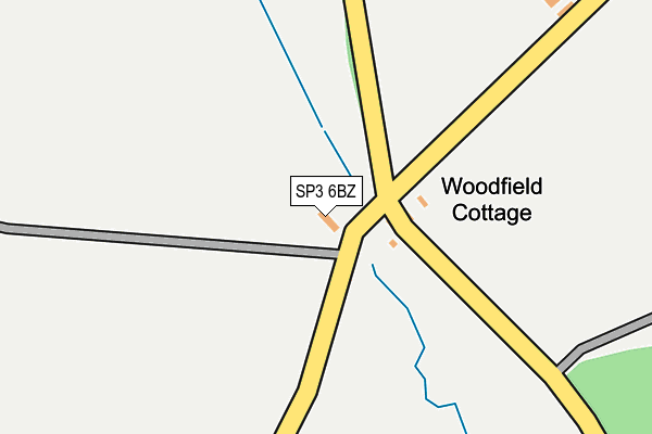 SP3 6BZ map - OS OpenMap – Local (Ordnance Survey) SP3 6BZ map - OS OpenMap – Local (Ordnance Survey)