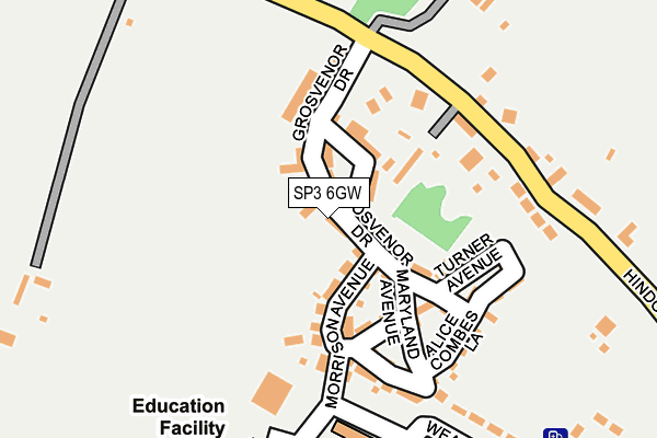 SP3 6GW map - OS OpenMap – Local (Ordnance Survey) SP3 6GW map - OS OpenMap – Local (Ordnance Survey)