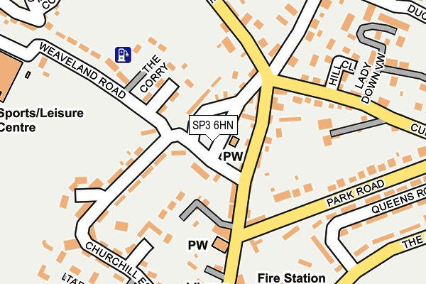 SP3 6HN map - OS OpenMap – Local (Ordnance Survey) SP3 6HN map - OS OpenMap – Local (Ordnance Survey)