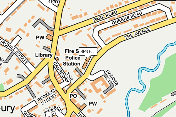 SP3 6JJ map - OS OpenMap – Local (Ordnance Survey) SP3 6JJ map - OS OpenMap – Local (Ordnance Survey)