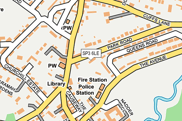 SP3 6LE map - OS OpenMap – Local (Ordnance Survey) SP3 6LE map - OS OpenMap – Local (Ordnance Survey)