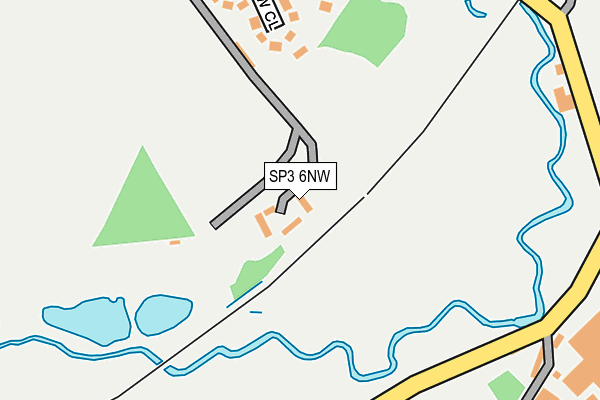 SP3 6NW map - OS OpenMap – Local (Ordnance Survey) SP3 6NW map - OS OpenMap – Local (Ordnance Survey)