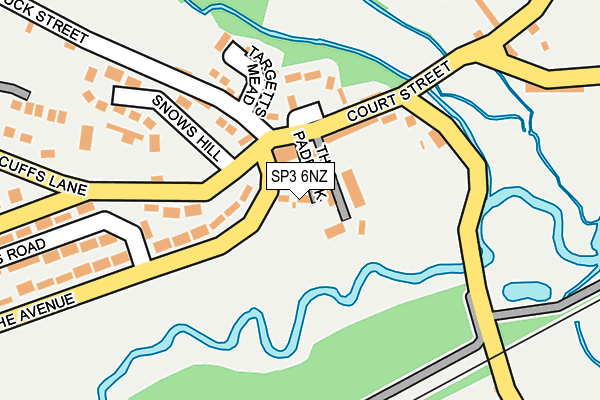SP3 6NZ map - OS OpenMap – Local (Ordnance Survey) SP3 6NZ map - OS OpenMap – Local (Ordnance Survey)