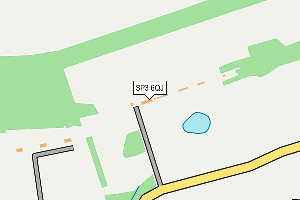 SP3 6QJ map - OS OpenMap – Local (Ordnance Survey) SP3 6QJ map - OS OpenMap – Local (Ordnance Survey)