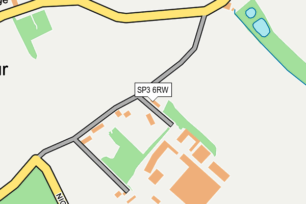 SP3 6RW map - OS OpenMap – Local (Ordnance Survey) SP3 6RW map - OS OpenMap – Local (Ordnance Survey)