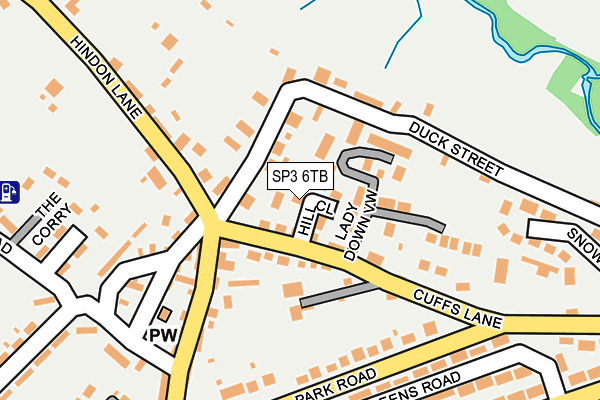 SP3 6TB map - OS OpenMap – Local (Ordnance Survey) SP3 6TB map - OS OpenMap – Local (Ordnance Survey)