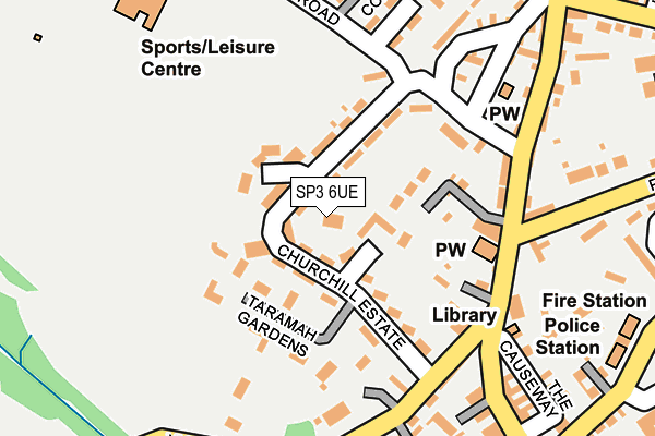 SP3 6UE map - OS OpenMap – Local (Ordnance Survey) SP3 6UE map - OS OpenMap – Local (Ordnance Survey)