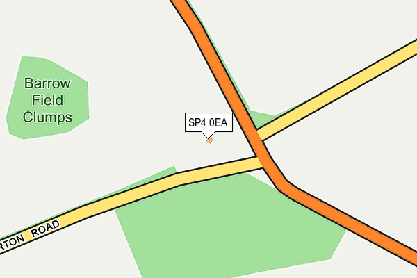 SP4 0EA map - OS OpenMap – Local (Ordnance Survey) SP4 0EA map - OS OpenMap – Local (Ordnance Survey)