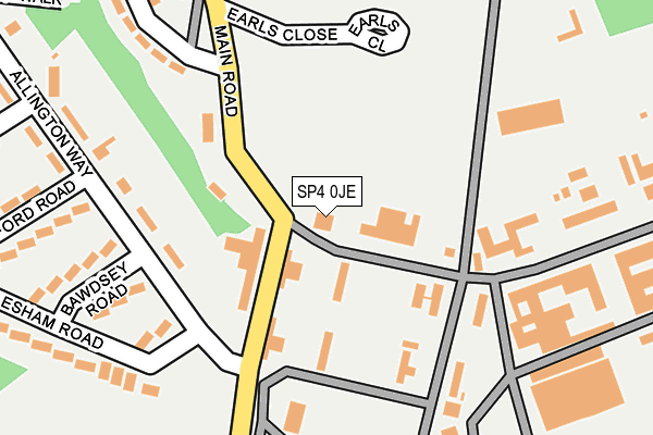 SP4 0JE map - OS OpenMap – Local (Ordnance Survey) SP4 0JE map - OS OpenMap – Local (Ordnance Survey)