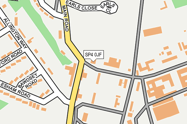 SP4 0JF map - OS OpenMap – Local (Ordnance Survey) SP4 0JF map - OS OpenMap – Local (Ordnance Survey)