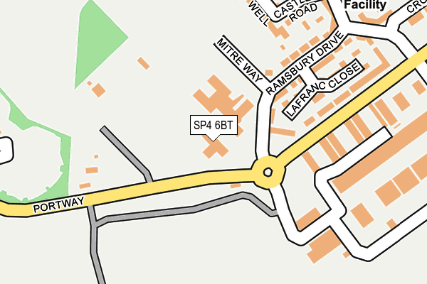 SP4 6BT map - OS OpenMap – Local (Ordnance Survey) SP4 6BT map - OS OpenMap – Local (Ordnance Survey)