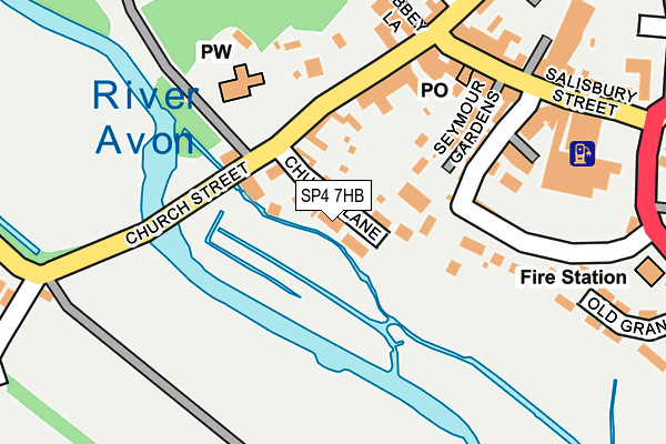 SP4 7HB map - OS OpenMap – Local (Ordnance Survey) SP4 7HB map - OS OpenMap – Local (Ordnance Survey)