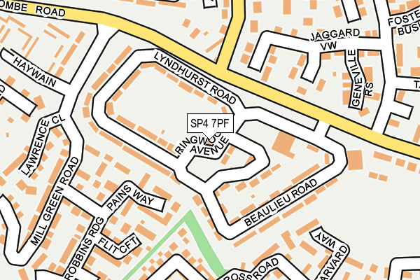 SP4 7PF map - OS OpenMap – Local (Ordnance Survey) SP4 7PF map - OS OpenMap – Local (Ordnance Survey)