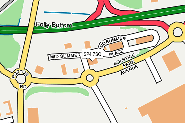 SP4 7SQ map - OS OpenMap – Local (Ordnance Survey) SP4 7SQ map - OS OpenMap – Local (Ordnance Survey)