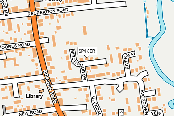 SP4 8ER map - OS OpenMap – Local (Ordnance Survey) SP4 8ER map - OS OpenMap – Local (Ordnance Survey)