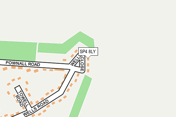 SP4 8LY map - OS OpenMap – Local (Ordnance Survey) SP4 8LY map - OS OpenMap – Local (Ordnance Survey)