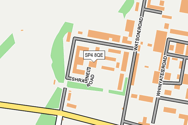 SP4 8QE map - OS OpenMap – Local (Ordnance Survey) SP4 8QE map - OS OpenMap – Local (Ordnance Survey)