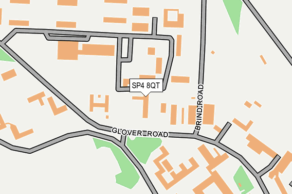 SP4 8QT map - OS OpenMap – Local (Ordnance Survey) SP4 8QT map - OS OpenMap – Local (Ordnance Survey)