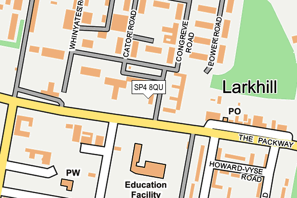 SP4 8QU map - OS OpenMap – Local (Ordnance Survey) SP4 8QU map - OS OpenMap – Local (Ordnance Survey)