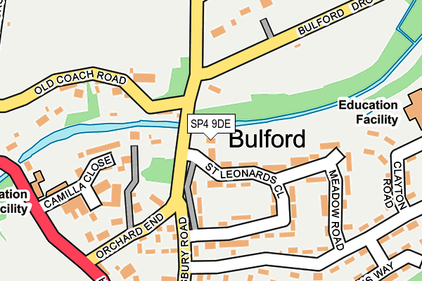 SP4 9DE map - OS OpenMap – Local (Ordnance Survey) SP4 9DE map - OS OpenMap – Local (Ordnance Survey)