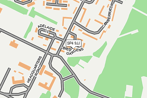 SP4 9JJ map - OS OpenMap – Local (Ordnance Survey) SP4 9JJ map - OS OpenMap – Local (Ordnance Survey)