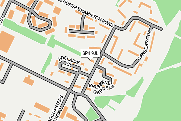 SP4 9JL map - OS OpenMap – Local (Ordnance Survey) SP4 9JL map - OS OpenMap – Local (Ordnance Survey)