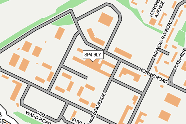 SP4 9LY map - OS OpenMap – Local (Ordnance Survey) SP4 9LY map - OS OpenMap – Local (Ordnance Survey)