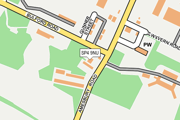SP4 9NU map - OS OpenMap – Local (Ordnance Survey) SP4 9NU map - OS OpenMap – Local (Ordnance Survey)