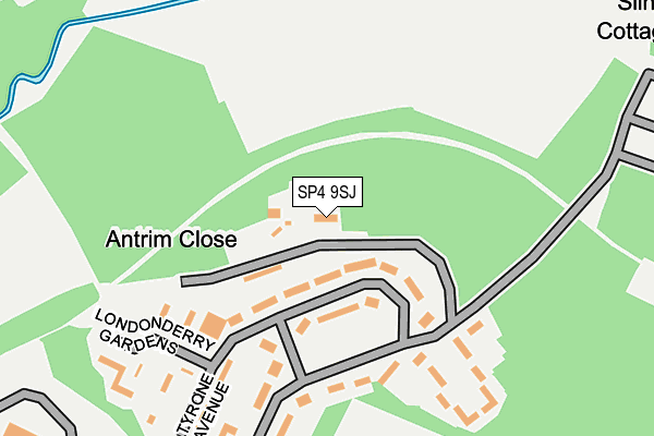 SP4 9SJ map - OS OpenMap – Local (Ordnance Survey) SP4 9SJ map - OS OpenMap – Local (Ordnance Survey)