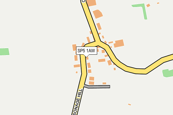 SP5 1AW map - OS OpenMap – Local (Ordnance Survey) SP5 1AW map - OS OpenMap – Local (Ordnance Survey)