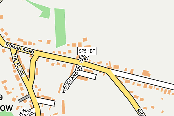 SP5 1BF map - OS OpenMap – Local (Ordnance Survey) SP5 1BF map - OS OpenMap – Local (Ordnance Survey)