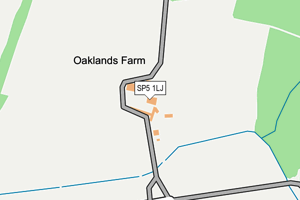 SP5 1LJ map - OS OpenMap – Local (Ordnance Survey) SP5 1LJ map - OS OpenMap – Local (Ordnance Survey)